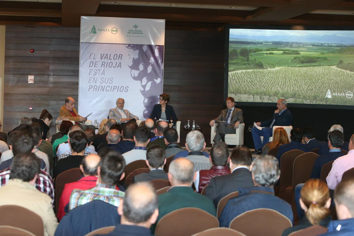 Jornada 'El valor del Rioja está en sus principios' 