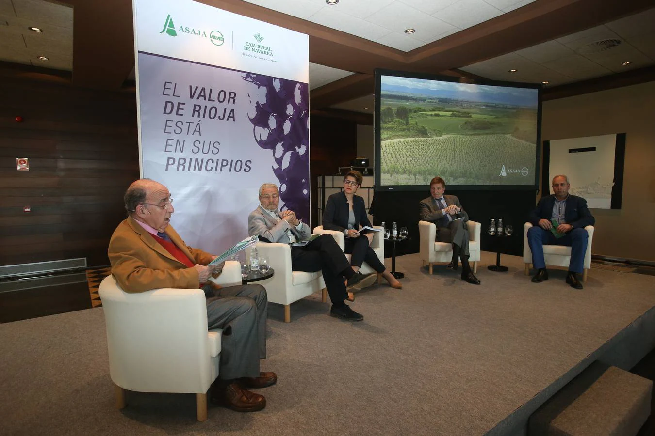 Jornada 'El valor del Rioja está en sus principios' 
