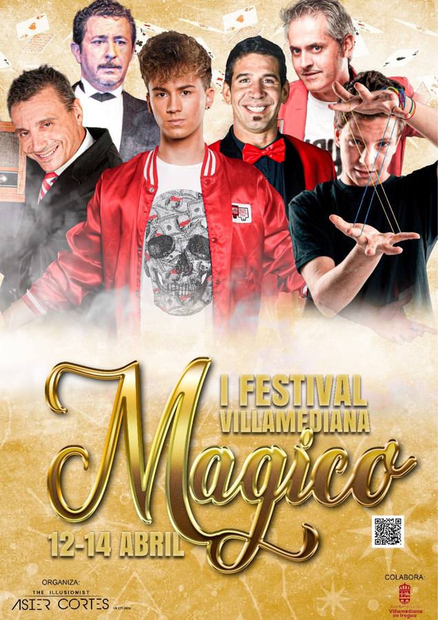 Cartel del I Festival Villamediana Mágico